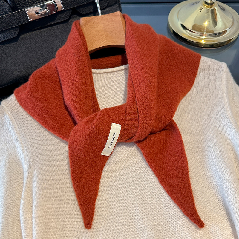 Shawl Wrap Winter - 100% laine Style coréen tricoté écharpe