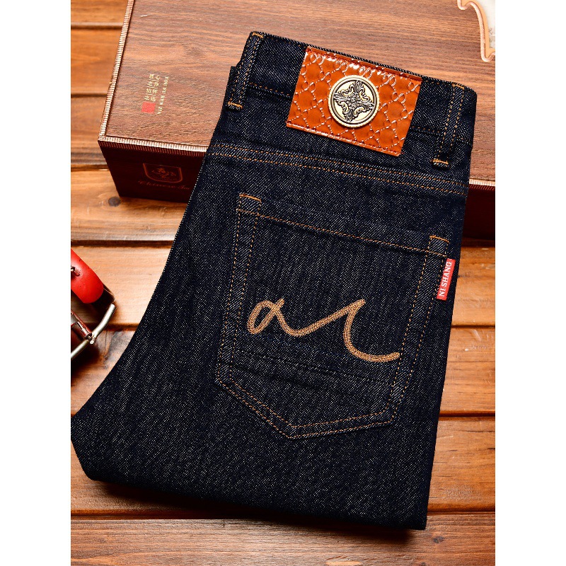Levis Jeans 501 - Jean bleu profond pour hommes, mode