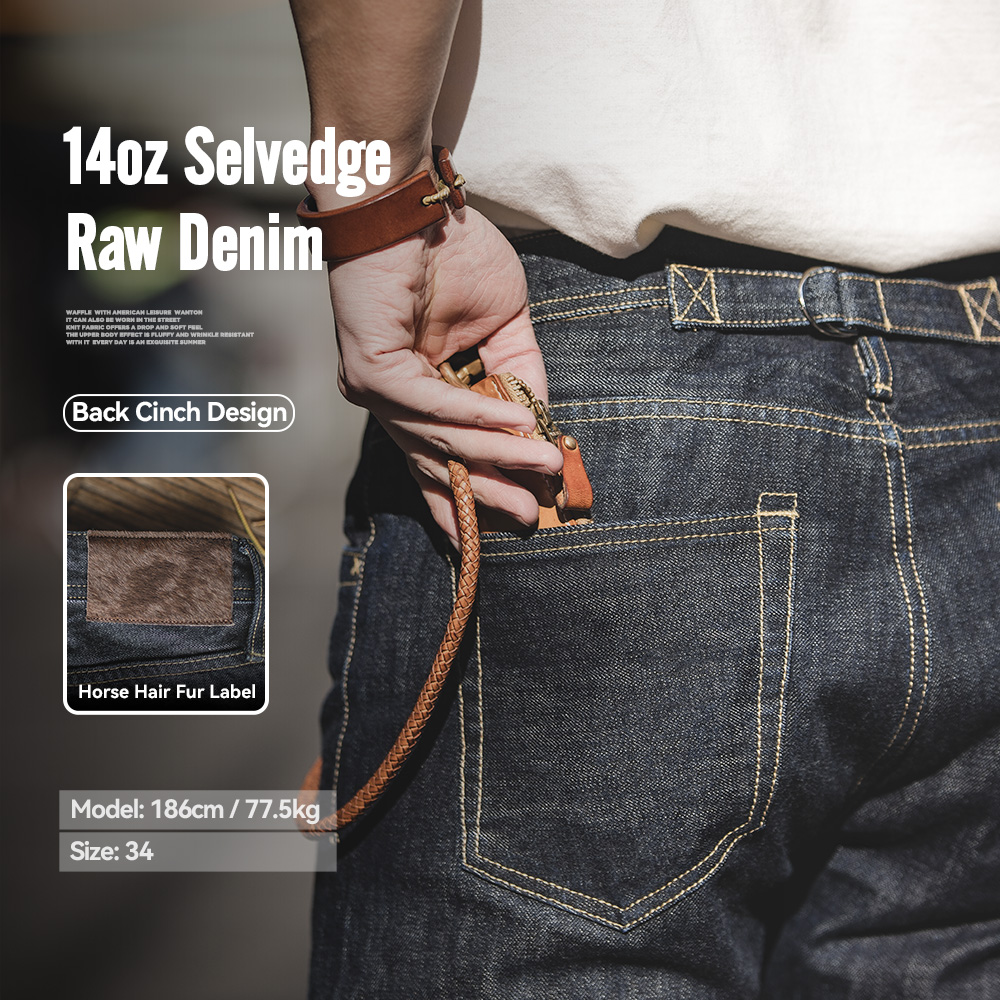 Maden Jeans en denim à lisière - Levis Jeans 501 avis et prix