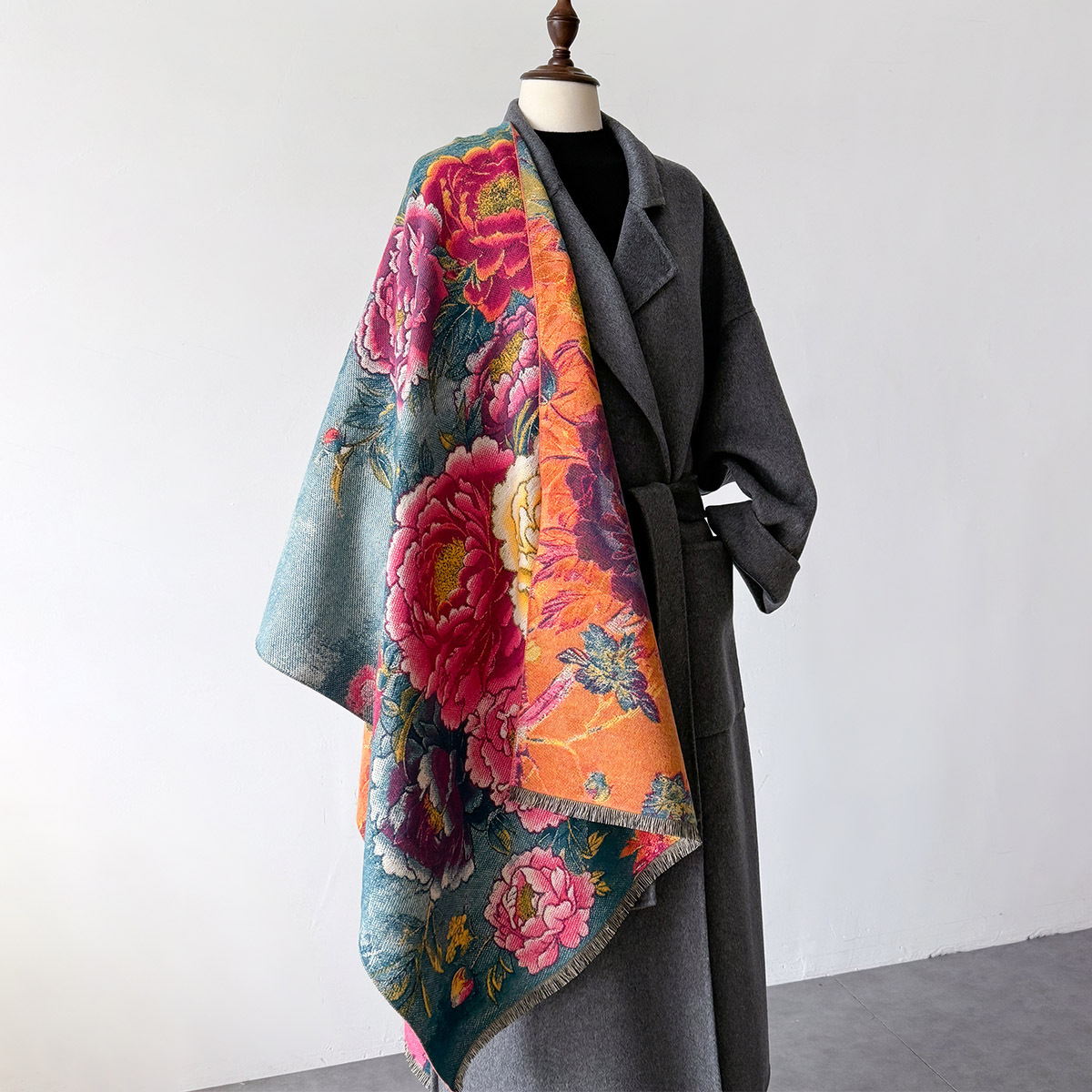 Écharpe chaude en cachemire po - Cashmere Pashmina Wrap avis et prix