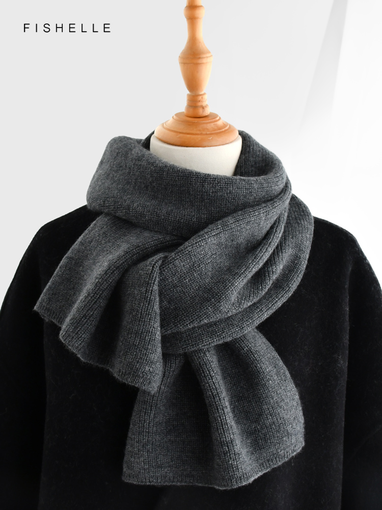 Écharpe en cachemire de couleu - Wool Scarf Men avis et prix