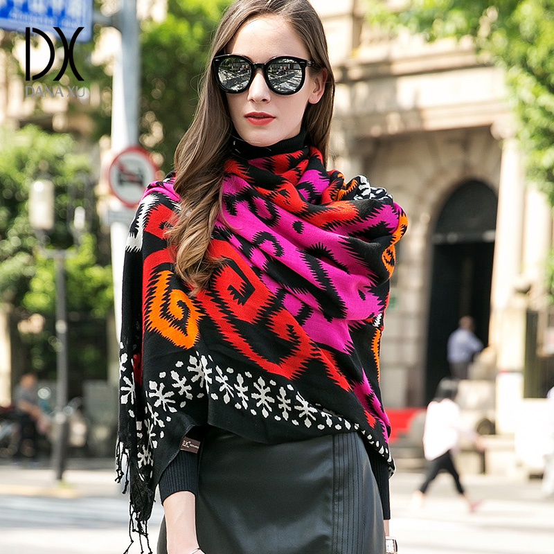Grand Pashmina Chaud en Laine  - Cashmere Pashmina Wrap avis et prix