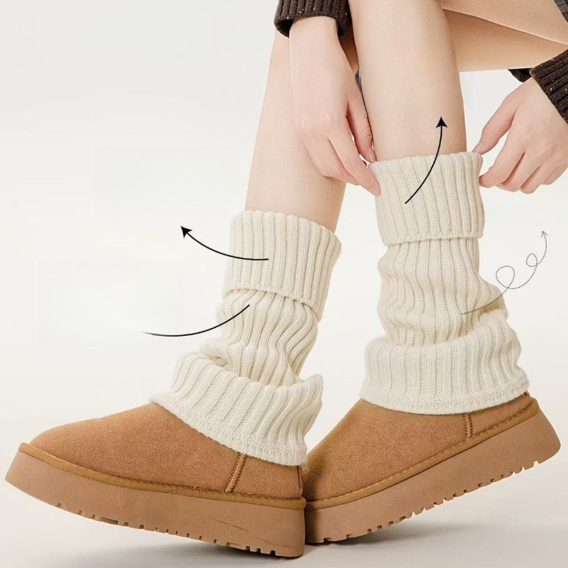 Jambières en laine tricotées é - Thermal Sock Wool avis et prix