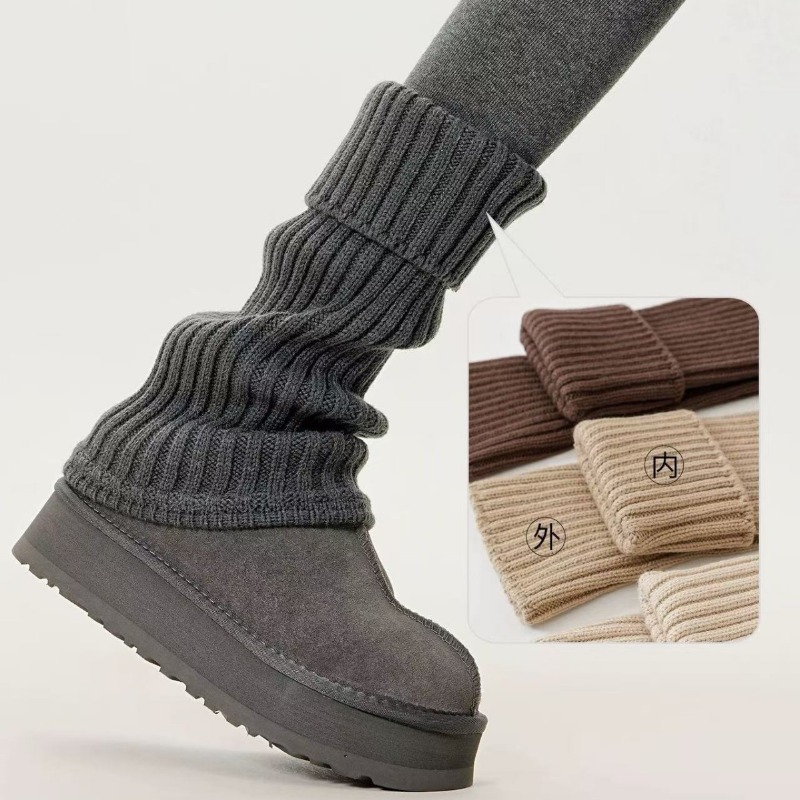 Jambières en laine tricotées é - Thermal Sock Wool avis et prix