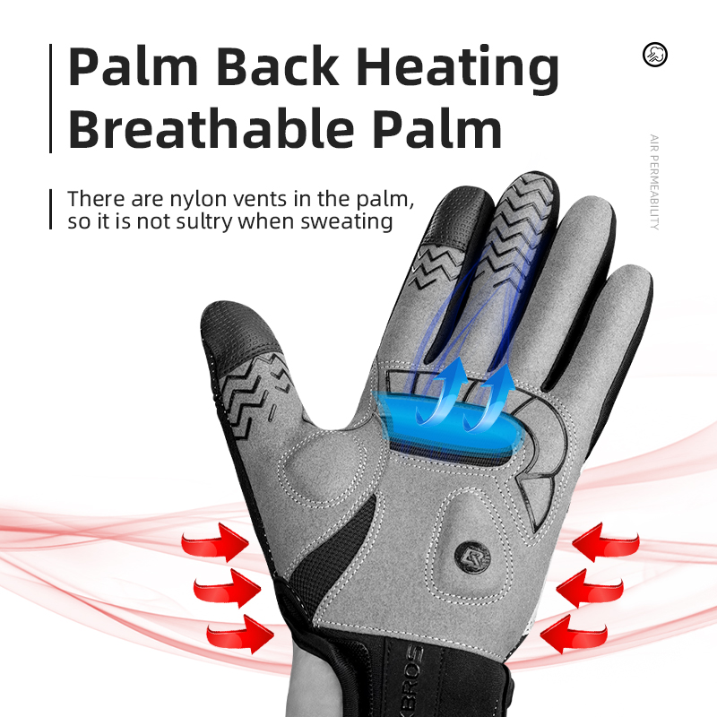 ROCKBROS gant d'hiver chauffan - Touch Screen Gloves avis et prix