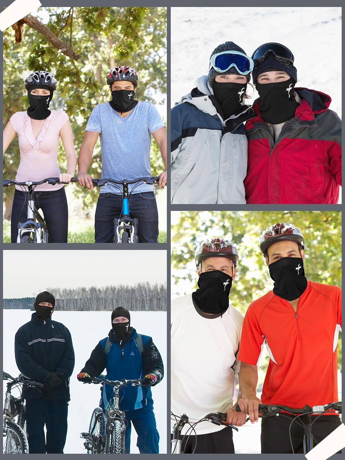 Masque facial complet 2 pièces - Balaclava Ski Mask avis et prix