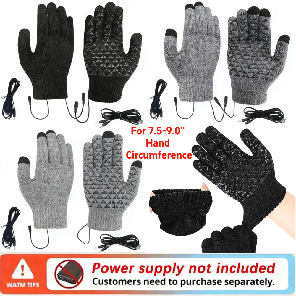 5-1 paires de gants tricotés c - Touch Screen Gloves avis et prix