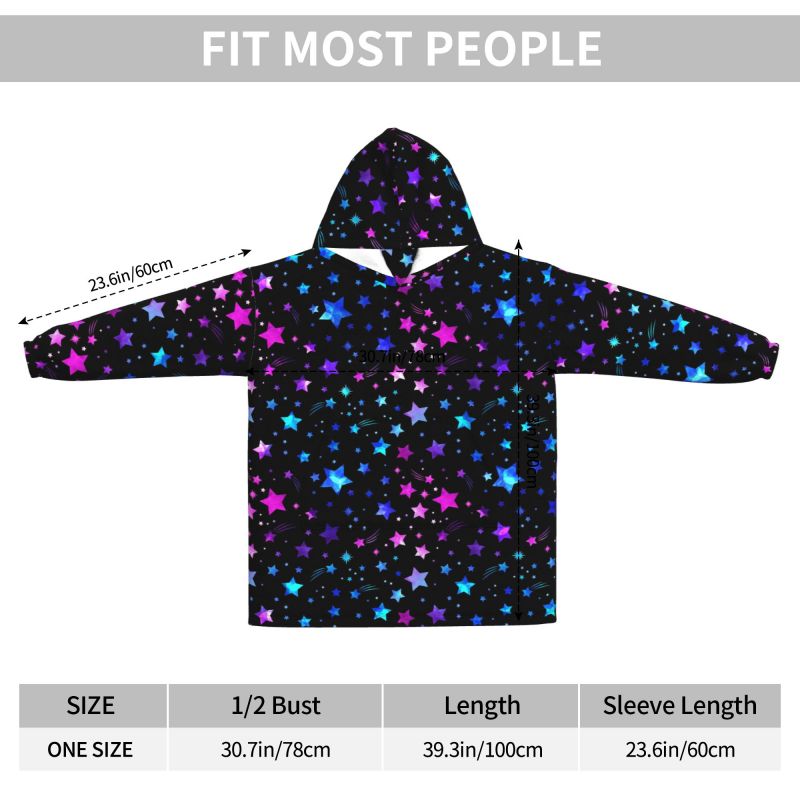 Couverture à capuche portable  - Sherpa Hoodie Fleece avis et prix